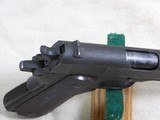 W.W.2 Early Ithaca Model 1911-A1 Pistol With Original Holster - 11 of 22