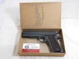 Colt Model 1911-A1 Early Military Pistol With It's Original Shipping Box From Colt's - 1 of 22