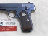 Colt Model1908 In 380 A.C.P. In Commercial Production - 3 of 14