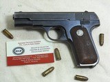 Colt Model 1903 U.S. Property Marked With Early Blued Finish