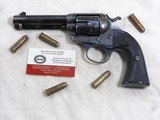 Colt Single Action Army Revolver In The Bisley Model 44 W.C.F. With Interesting Factory Letter - 1 of 18