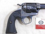 Colt Single Action Army Revolver In The Bisley Model 44 W.C.F. With Interesting Factory Letter - 7 of 18
