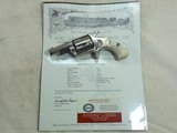 Colt Early New Line Revolver With Factory Letter And Pearl Grips - 2 of 11