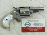Colt Early New Line Revolver With Factory Letter And Pearl Grips - 5 of 11