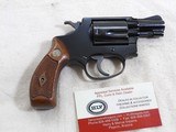 Smith & Wesson Model 37 Chiefs 38 Special In The Light Weight Frame With The Original Box - 6 of 15
