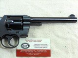 Colt Official Police Revolver 1930's Production With Original Box In 38 Special - 10 of 20