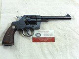 Colt Official Police Revolver 1930's Production With Original Box In 38 Special - 9 of 20