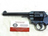 Colt Official Police Revolver 1930's Production With Original Box In 38 Special - 7 of 20