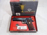 Colt First Year National Match Mid Range 1911 Pistol With Original Box Chambered For The 38 Special
