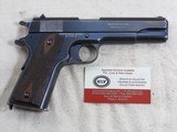 Colt Civilian Model 1911 45 A.C.P. 1919 Production In Original Condition - 1 of 19