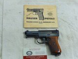 Mauser Model 1910 Pistol With It's Original Box In New Unfired Condition - 3 of 14