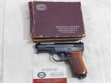 Mauser Model 1910 Pistol With It's Original Box In New Unfired Condition - 1 of 14