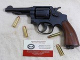 Smith & Wesson Victory Model Revolver In Very Fine Original Condition - 1 of 17