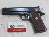 Colt 45 A.C.P. Gold Cup Model 1911 Pistol With It's Original Box And Test Target - 4 of 25