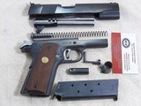 Colt 45 A.C.P. Gold Cup Model 1911 Pistol With It's Original Box And Test Target - 20 of 25