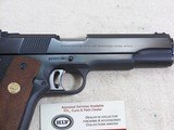Colt 45 A.C.P. Gold Cup Model 1911 Pistol With It's Original Box And Test Target - 8 of 25
