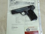Colt Model 1908 Pistol In 380 A.C.P. With factory Letter And Accessories - 2 of 21
