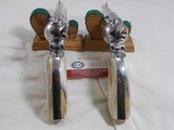 Consecutive Pair of Colt Third Generation Single Action Army Pistols In 44 Special With Nickel Finish - 8 of 11