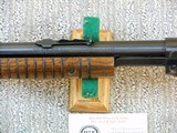 Winchester Model 62 22 Pump Rifle With It's Original Colorful Graphics Shipping Box And Rare "X" Suffix - 16 of 22