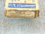 Winchester Model 62 22 Pump Rifle With It's Original Colorful Graphics Shipping Box And Rare "X" Suffix - 3 of 22