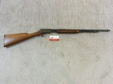 Winchester Model 62 22 Pump Rifle With It's Original Colorful Graphics Shipping Box And Rare "X" Suffix - 9 of 22