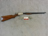 Winchester Model 1906 Expert With Half Nickel Finish In Original Fine Condition - 1 of 19