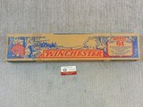Winchester Model 61 Chambered For The 22 Long Rifle Only New With It's Original Colorful Graphics Box - 2 of 17