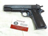 Colt Military Model 1911 Pistol 1918 Production With Unusual Heart
Shaped Openings Under The Grips - 2 of 19