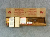 Winchester As New Model 63 Factory Deluxe Rifle With Original Box And Papers - 1 of 14