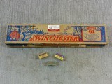 Winchester Model 61 22 Rim Fire Counterbored Shotgun With Original Box