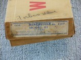 Winchester Model 61 Pump Rifle In Rare 22 Short Only With Original Box - 23 of 23