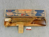 Winchester Model 67 Single Shot Bolt Action Rifle With Original Graphics Box - 3 of 6
