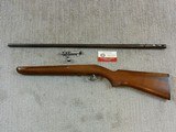 Winchester Model 67 Single Shot Bolt Action Rifle With Original Graphics Box - 5 of 6