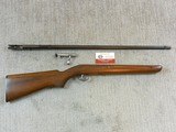 Winchester Model 67 Single Shot Bolt Action Rifle With Original Graphics Box - 4 of 6