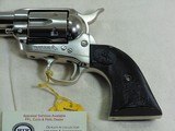 Colt Third Generation Single Action Army New In Original Box 45 Colt Nickel Finish With Factory Ordered 2 Pairs Of Grips - 6 of 18