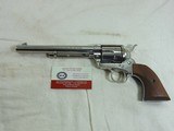 Colt Single Action Army Third Generation In 357 Magnum Nickel Finish In Original Box - 3 of 17