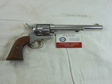 Colt Single Action Army Third Generation In 357 Magnum Nickel Finish In Original Box - 6 of 17