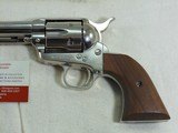 Colt Single Action Army Third Generation In 357 Magnum Nickel Finish In Original Box - 5 of 17