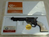 Colt Single Action Army Third Generation 45 Colt Original Box With Mother Of Pearl Grips - 1 of 14