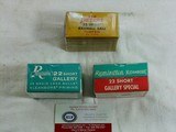 Three Original Boxes Of 22 Short Gallery Ammunition - 3 of 4