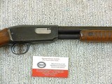 Winchester Model 61 22 Long Rifle Shot Only Counter Bored Shotgun With Matted Sight Channel - 4 of 18