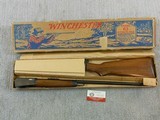 Winchester Model 63 22 Semi Automatic Rifle With It's Original Box - 2 of 14
