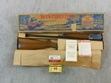 Winchester Model 63 22 Semi Automatic Rifle With It's Original Box