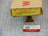 Winchester Model 61 Rare Smooth Bore Non Counterbored 22 Long Rifle Shot Only With Original Box - 14 of 14