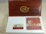 Colt Model Trooper Mark III In Rare 22 Winchester Magnum New In Original Box - 2 of 11