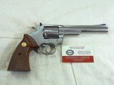 Colt Custom Shop Rare Trooper Mark III 22 Long Rifle In The Electroless Nickel Finish - 6 of 11