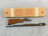 Winchester Model 61 22 Shotgun In It's Original Box With Rare Box Lettering - 2 of 18
