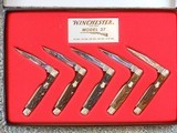 Winchester Model 37 Red Letter Series Folding Pocket Knifes Limited Edition Of 2000 - 2 of 4
