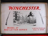 Winchester Model 37 Red Letter Series Folding Pocket Knifes Limited Edition Of 2000 - 3 of 4