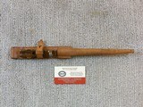 Johnson Model 1941 Rifle Bayonet With Scabbard In As New Unissued Condition - 1 of 4
